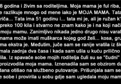 PRIŠUNJALA SAM SE DO VRATA SPAVAĆE SOBE I PROVIRILA U SOBU GDJE SAM UGLEDALA…..