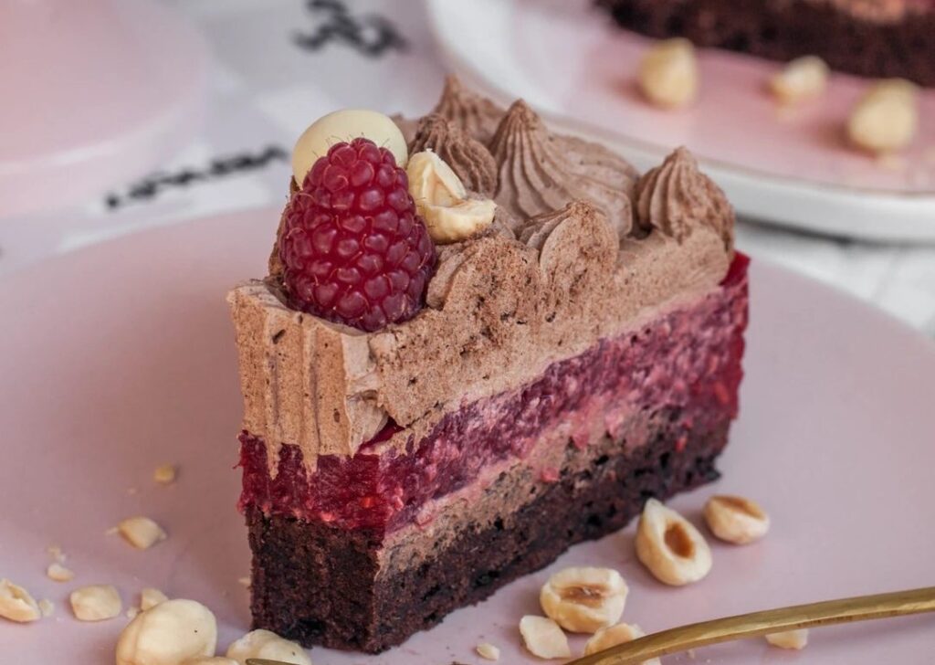 čoko malina torta