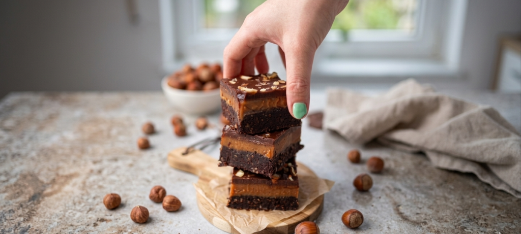 lješnjak brownie bez pečenja