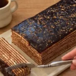Spartak torta – Bogata čokoladna torta sa tankim korama i kremom