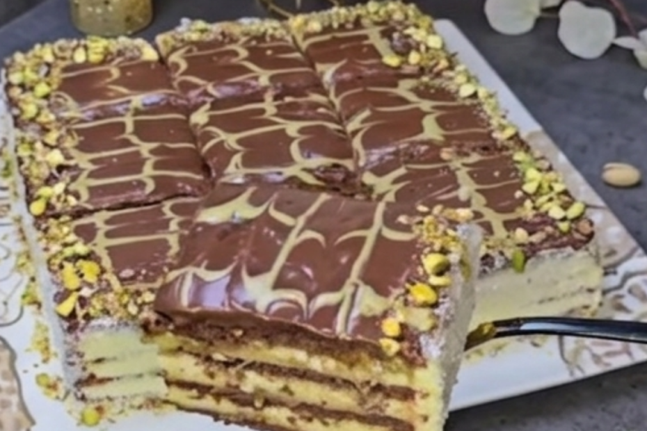 Tortica s tajnom kremom, kadaifom i ganache prelivom čokoladni raj u svakom zalogaju 