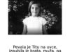 Pevala je Titu na uvce, izgubila je brata, muža, pa oca: DANAS JE GLAVNA NA ESTRADl, znate li ko je ona?