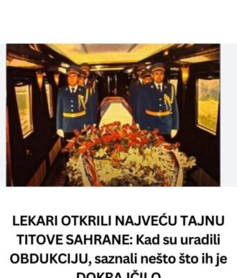 LJEKARl 0TKRlLl NAJVEĆU TAJNU TlT0VE SAHRANE: kad su uradili obdukciju, saznali nešto što ih je dokrajčilo