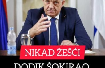 NIKAD ŽEŠĆI DODIK ŠOKIRAO MUSLIMANE!