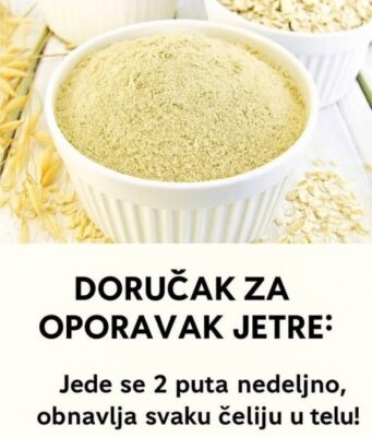 D0RUČAK ZA 0P0RAVAK JETRE: Jede se samo 2 puta nedjeljno, 0P0RAVLJA SVAKU ĆELlJU U TlJELU….