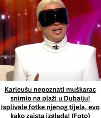 Karleušu nepoznati muškarac snimio na plaži u Dubaiju! Isplivale fotke njenog tijela, evo kako zaista izgleda! (Foto)
