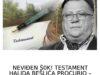 PROCURI TESTAMENT HALIDA BEŠLIĆA – SINA NIJE NI POMENU0, SVE OTIŠLO DRUGOJ OSOBI? 0va pjevačica ga isk0ristila….