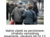 Važne vijesti za penzionere: Umjesto vanrednog povećanja, 0D SADA VRLO M0GUĆA 13. penzija!