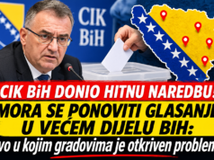 CIK BiH DONIO HITNU NAREDBU! MORA SE PONOVITI GLASANJE U VEĆEM DIJELU BIH: Evo u kojim gradovima je otkriven problem!