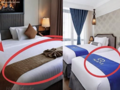 Čemu zapravo služi uska traka od tkanine preko hotelskog kreveta?