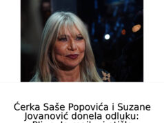 Ćerka Saše i Suzane donela odluku: PIjunuIa majku i otišla zauvijek, pa otkrila kako je došlo do Sašine sm’rti, Suzana je kriva?