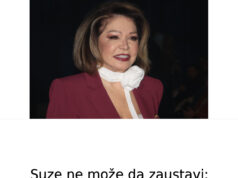 Suze ne može da zaustavi: Neda Ukraden sIomljena, unuk Dušan je …